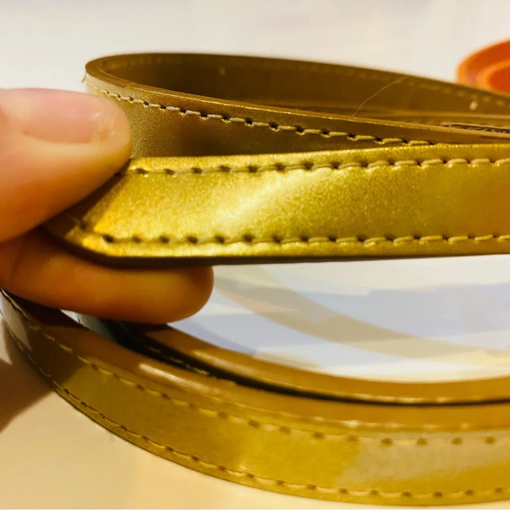 Pair of J Crew skinny belts - Picture 2 of 6